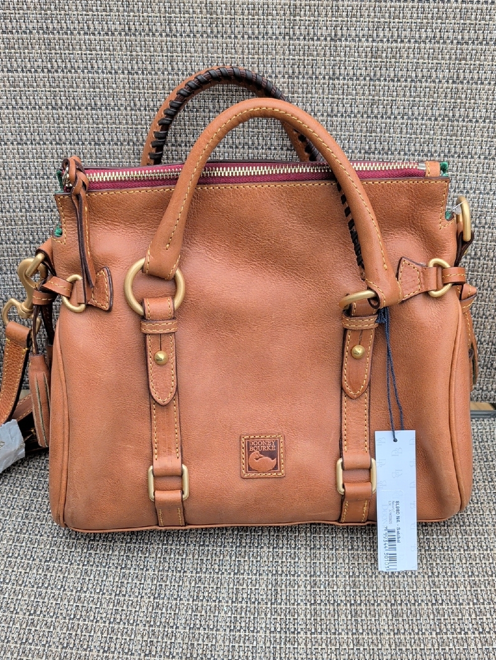 Dooney & Bourke Viral Florentine (8L980NA) Leather Satchel/Crossbody NWT